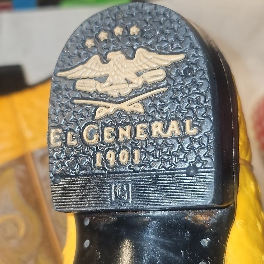 El General Western Boots New
